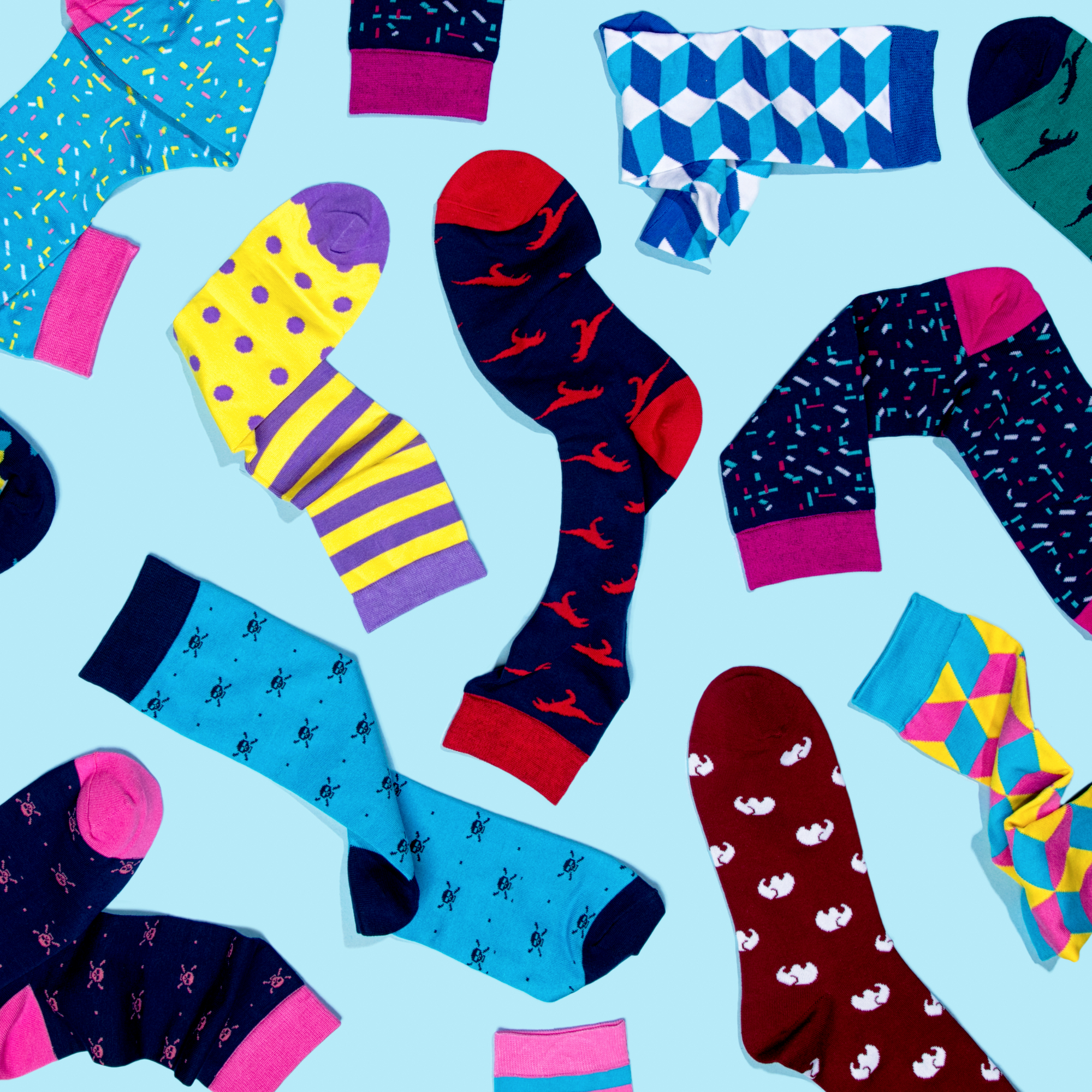 Sock Bundles - Bold, Bright & Original Patterns - Premium Quality - Flyte  Socks Inc