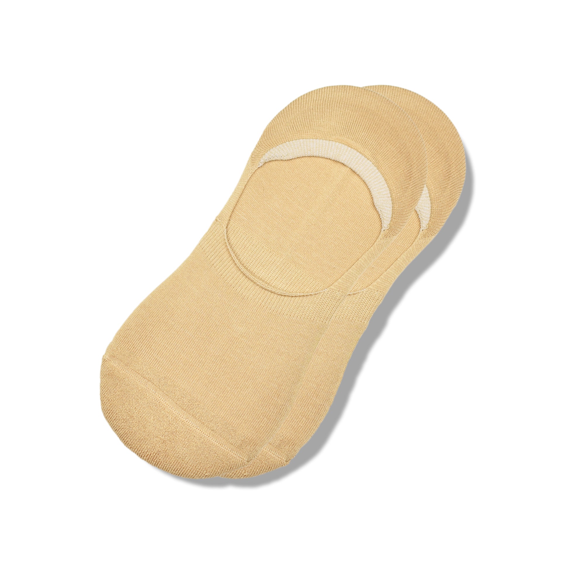 270° Non-Slip No Show - Beige