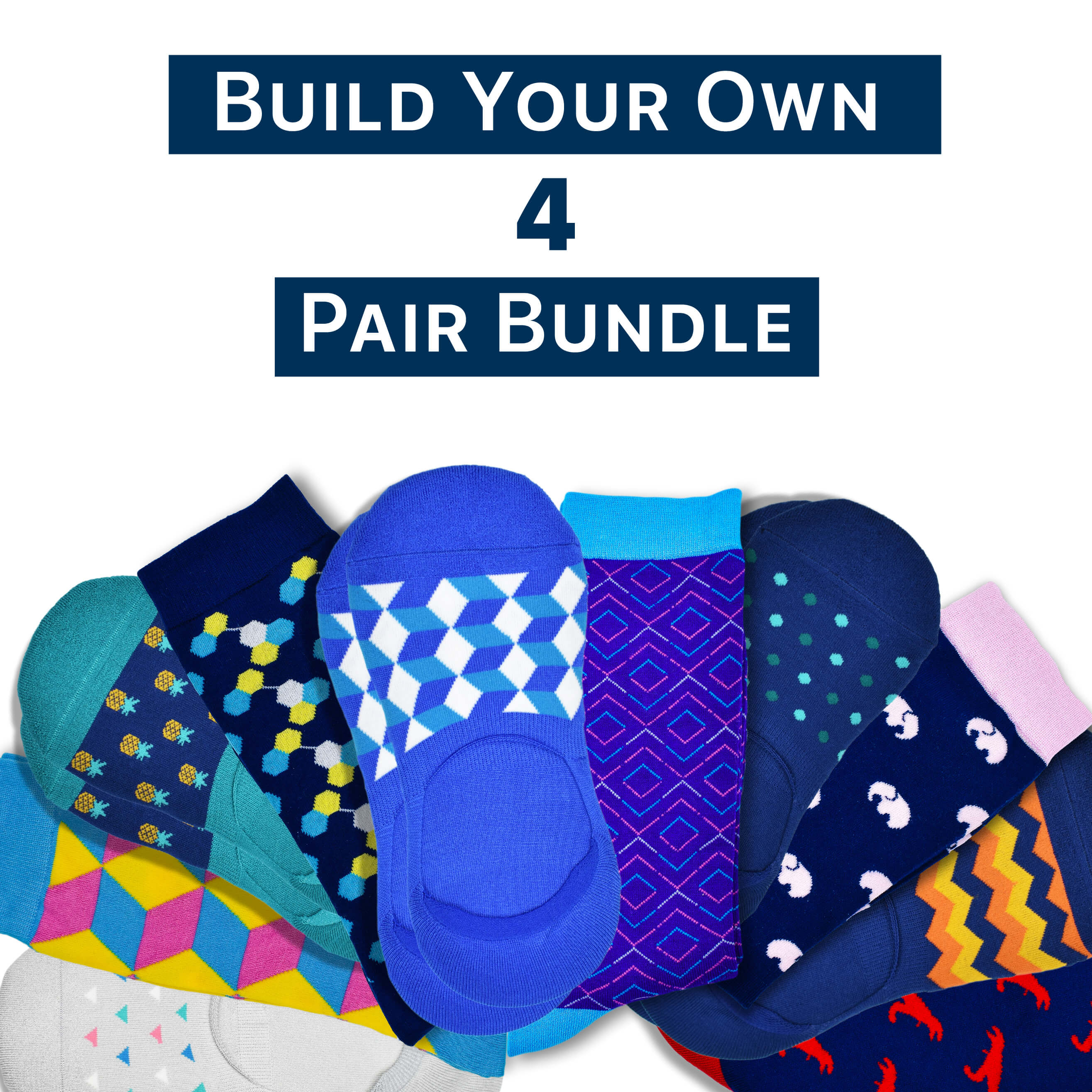 Sock Bundles - Bold, Bright & Original Patterns - Premium Quality ...
